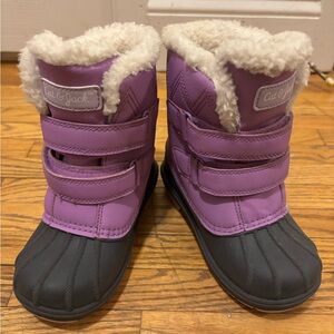 Snow Boots Cat & Jack Purple toddler 10